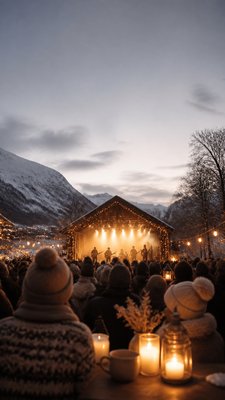 Hygge Aesthetic flyer example