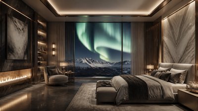 Contemporary Luxe Interior Design banner example