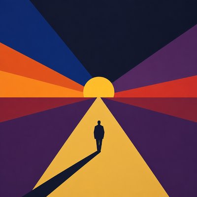 Hard-edge Painting Style album cover example