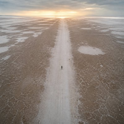 Aerial Drone Photography Style album cover example
