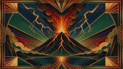 Art Deco Poster Design YouTube thumbnail example