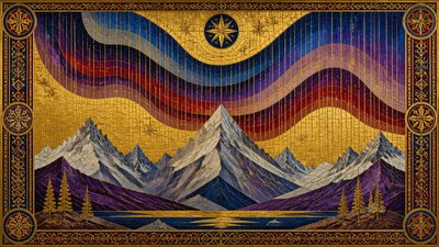 Byzantine Classical Art Style banner example