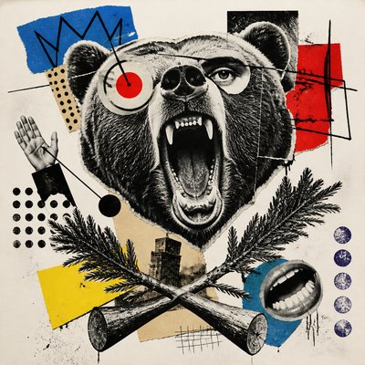 Dada Art Style t-shirt design example