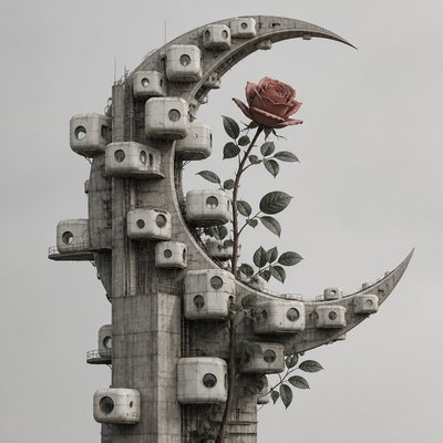 Metabolist Architecture tattoo design example