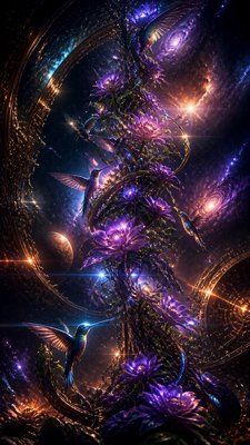 Space Opera Sci-Fi Art phone case design example