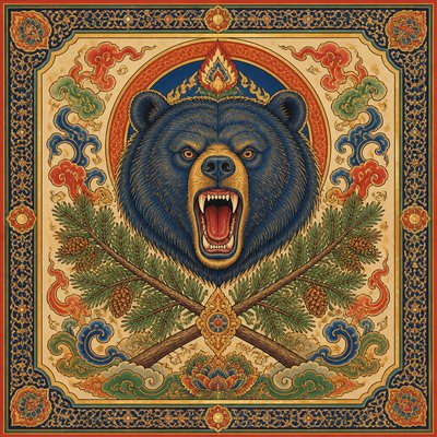 Tibetan Religious Art t-shirt design example