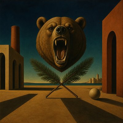 Metaphysical Painting Art Style t-shirt design example