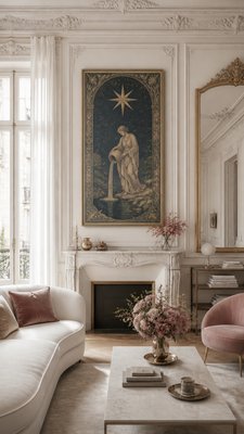 Parisian Apartment Interior Design tarot card example