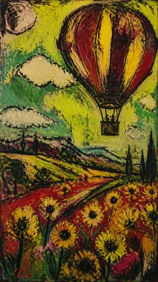 Neo-Expressionist Figurative Art Style greeting card example