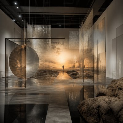 Installation Art Style album cover example