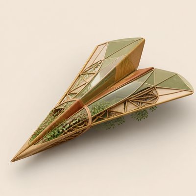 Sustainable Architecture Art icon example