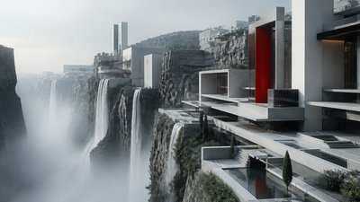 Modern Architecture Art concept art example