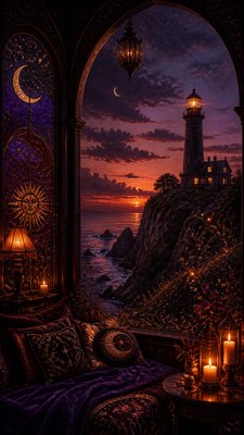 Whimsigoth Aesthetic poster example