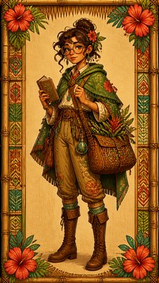 Tiki Aesthetic character design example
