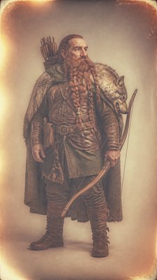 Nostalgiacore Aesthetic tabletop character portrait example