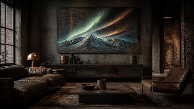 Industrial Interior Design banner example