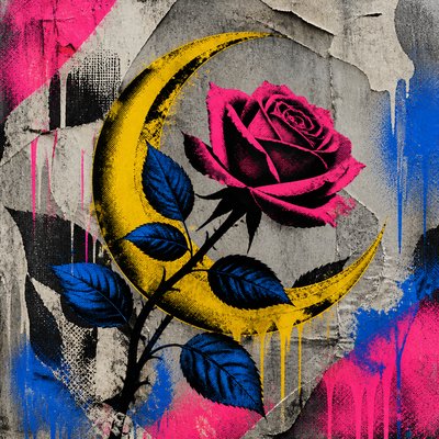 Street Art Poster Design tattoo design example