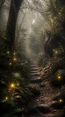Magical Realism Art Style book cover example