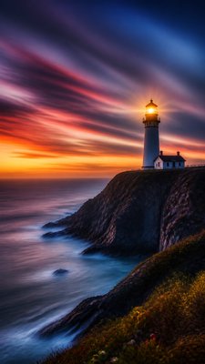 Long Exposure Photography Style poster example