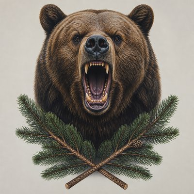 Photorealistic Figurative Art Style t-shirt design example