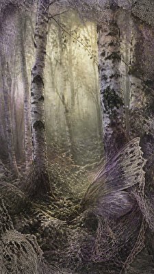 Fairy Grunge Aesthetic wall art print example