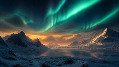 Matte Painting Digital Art Style banner example