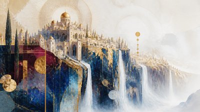 Contemporary Religious Art concept art example