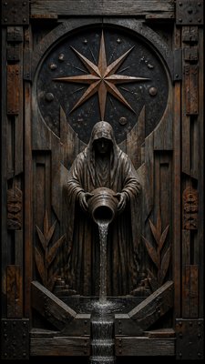 Industrial Furniture Art tarot card example