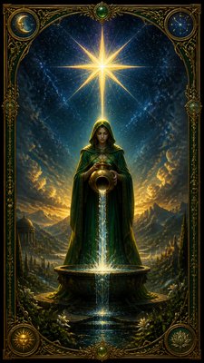 Epic Fantasy Art tarot card example