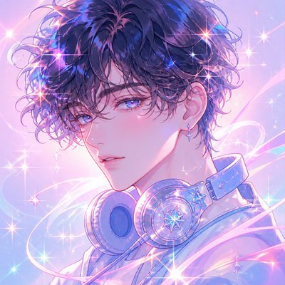 Magical Girl Anime Art Style Discord profile picture example