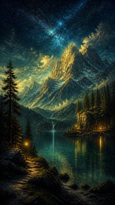 Epic Fantasy Art phone wallpaper