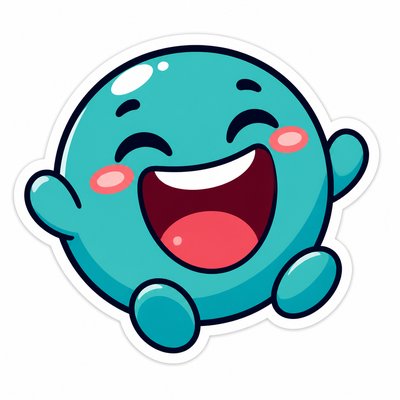 Character Sticker Design Twitch emote example