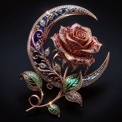Luxury High Jewelry Design tattoo design example