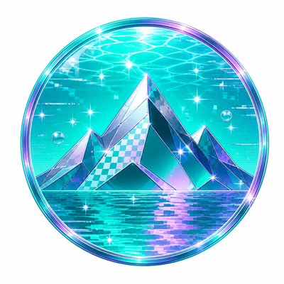 Seapunk Aesthetic logo concept example