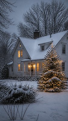 Documentary Photography Style Christmas card example