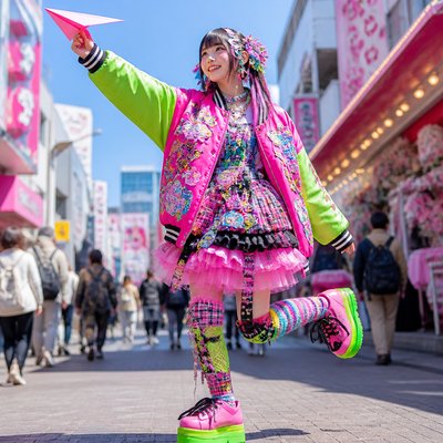 Harajuku Fashion Style icon example