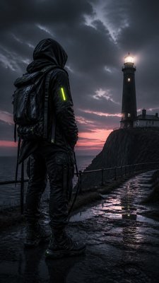 Techwear Fashion poster example
