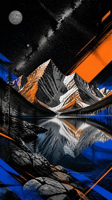 Streetwear Fashion Design phone wallpaper example