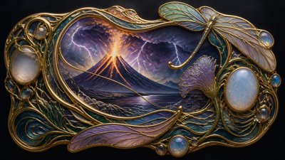 Art Nouveau Jewelry Design YouTube thumbnail example