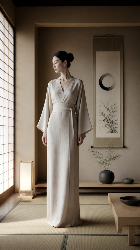 full-length portrait of an elegant figure — Zen Interior Design