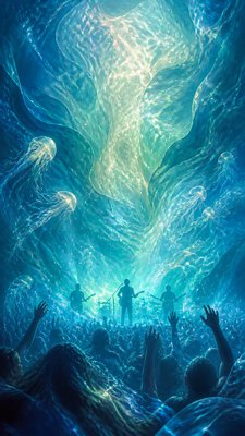Ocean Nature Art flyer example