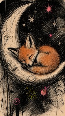Indie/Alternative Comic Art baby announcement example