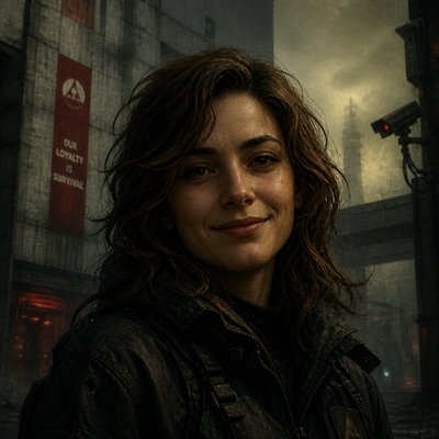 Dystopian Sci-Fi Art profile picture example