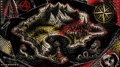 Punk Fashion Style fantasy map example