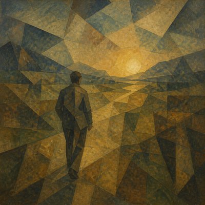 Proto-Cubism Art Style album cover example
