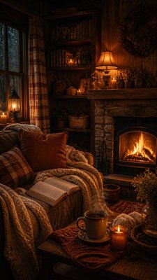 Cozycore Aesthetic book cover example