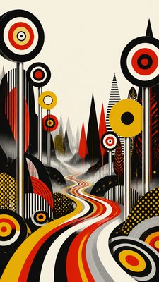 Mod Aesthetic book cover example