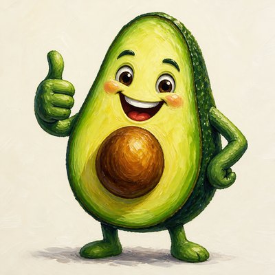 Digital Painting Art Style sticker example