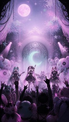 Pastel Goth Aesthetic flyer example