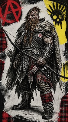 Punk Aesthetic tabletop character portrait example